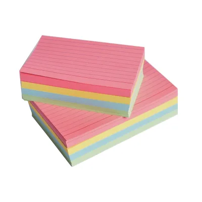 Party Wall Sticker 300 Heavy-Duty Lined Rectangular Sticky Notes Notepad Index Card Paper