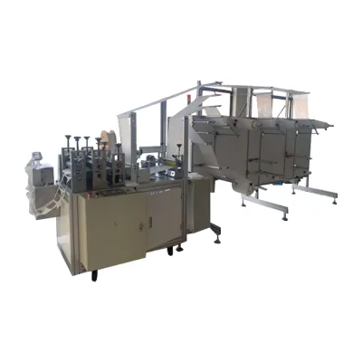 Plc Control And Ultrasonic Welding Mask Machine Medical N95 Face Mask Making Machine