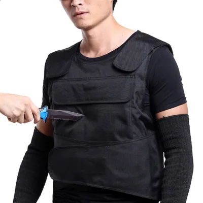 Gina Tactical Gear Stab Proof Vest Portable Protective Tungsten Steel Proof Plates Front Back Protection Lightweight Waterproof