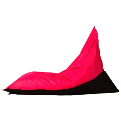 Triangle Back Support Rested Design Bean Bag Living Room Sofa Chair