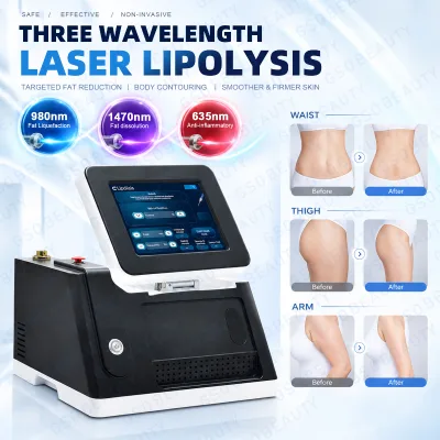 Multi-Wavelength Professional Laser Lipolysis Device for Body Slimming Fat-Burning Anti-Inflammatory