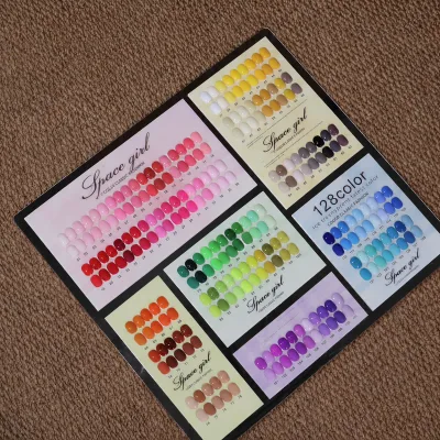 128-color rainbow Pure Color Series Nail Polish Gel