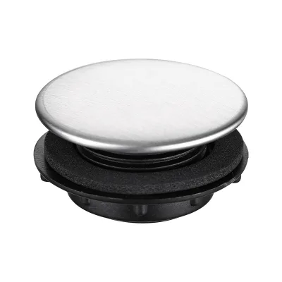 Stainless Steel Leak-Proof Modern Minimalist Sink Hole Cover Plug 45cm Hole Sealing Cap for Vegetable Basins Sinks Universal