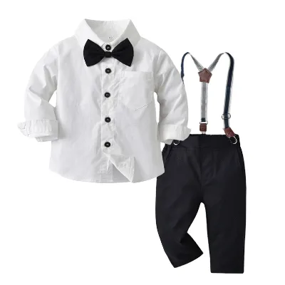 Boys Clothing Sets 2024 Autumn Toddler Kids Boys Clothes Suit for Party