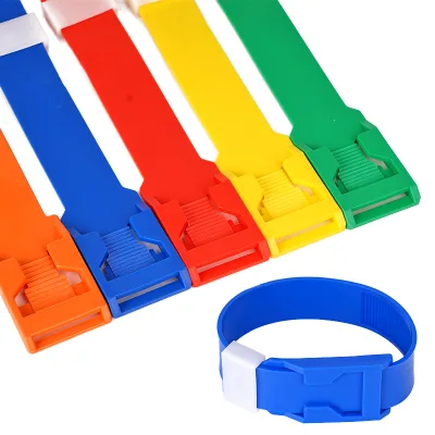 Colorful Plastic Pig Identification Belt Cattle Marker Ties Reusable Livestock Neck Leg Band for Sow Hog Farm Management