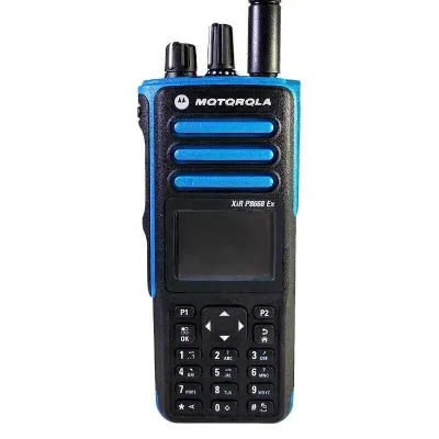 DP4801Ex for Portable Handheld Two-Way Large Colour Display Full Keypad VHF/UHF IP67 Rated 5W 2500-3000mAh Battery 1-10KM