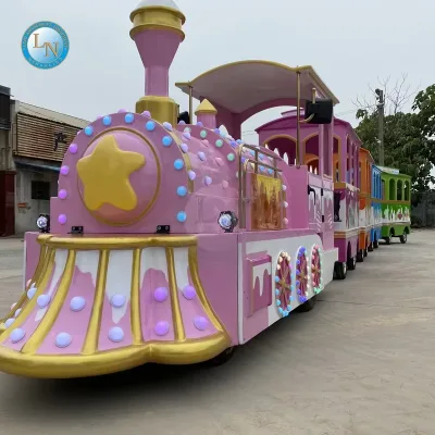 Children Amusement Park Outdoor Children Train Equipment Ride Electric Kids Train for Sale Electric Train for Kids