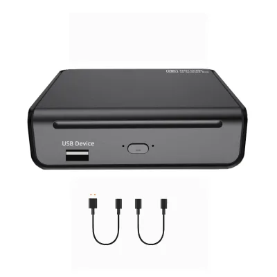 DVD/CD Player With Built-in Wireless Carplay  Android Automatic Adapter Supporting USB Playback