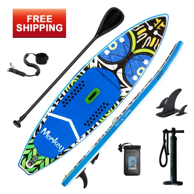 FUNWATER Free Shipping Stand-up Paddle Board sup Paddle sup Inflatable Surfboard Paddle Board Skimboards for Lakes Rivers