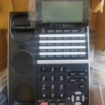 [Original Genuine] NEC SV9100 24-Key Digital Programmable Dedicated Telephone DTZ-24D-3P(BK) Made in China