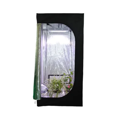 Hot Sale Customized Small Size Thickened Oxford Mylar Fabric Indoor Greenhouse Tent Plant Growing Tent 80x80x180cm