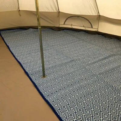 100% PP Woven Large 3M 4M 5M 6M Plastic Recycled Polypropylene Bell Tent Flooring Matting Rug