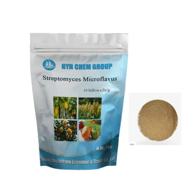 Professional Supplier's Organic Streptomyces Microflavus Fertilizer Powder Enhanced Plant Rooting Cell Division Slow Pesticide