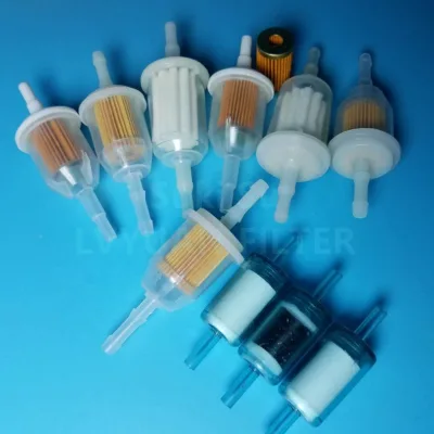 Factory Supply Custom Plastic Funnel Car Gasoline Fuel Filter for Motorcycle Scooter Lawnmover Gasoline Filter Cartridge