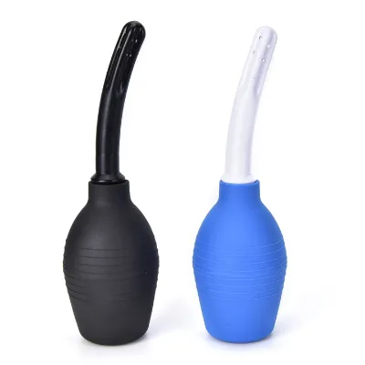 310ml Large Capacity Anal Douche Enema Bulb Vaginal Douche Enema Cleaner Kit Enema Sex Toys Anal Vaginal Syringe for Men Women