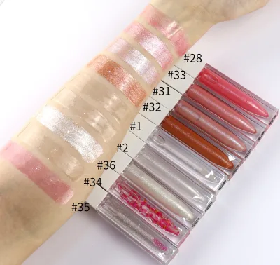 Best Seller Matte Lipstick Holographic Glitter Lipgloss Chocolate Lipstick Lip Gloss Oil Velvet Liquid Lipstick Private Label