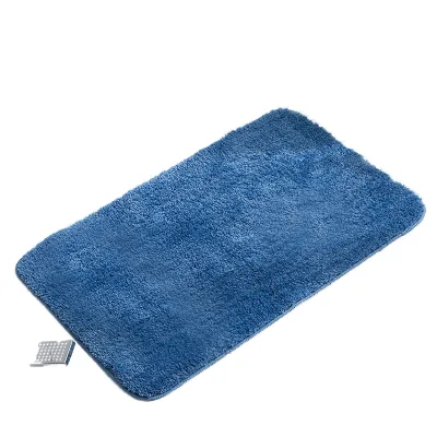 Fashionable Modern Microfiber Shaggy Door Rug Non-Slip TPR Backing Soft Extra Thick Floor Mat Home Outdoor Machine Washable