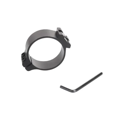 40mm Round Hole Clamp Flashlight Clamp Bracket Aluminum Alloy Mount