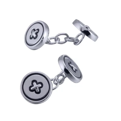 Chain Cuff Links Cufflinks Button Cover Cufflinks