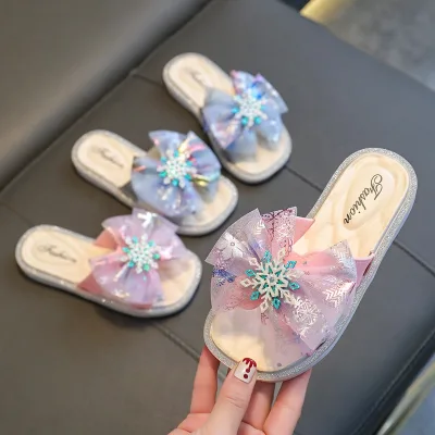 Slipper Wholesale Cheap Price Summer Designer Baby Slippers Fashion Home Indoor House Children Girls Princess Baby Slippers