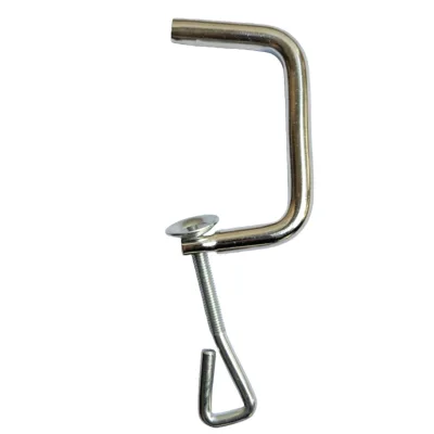Stainless Steel Table Clamp for Woodworking Tools & Kitchen Machines Adjustable Heavy Duty Mounting Clip