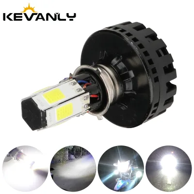 Factory Supply 6 Side Led Headlight Conversion Kit H4 Led Bulb Light COB Chip 12-24V for Motorcycle Led Car Lamps