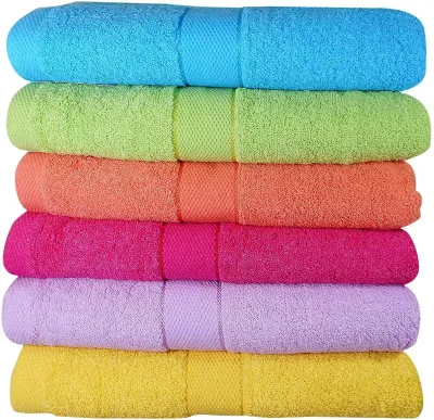 EGYPTIAN COTTON TOWEL PREMIUM QUALITY MULTI COLOR BATH TOWEL