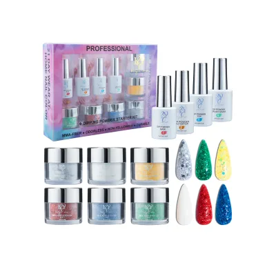 Hot Sell Good Setting Fast Dry Dip and Acrylic Powder 2 in 1 for Christmas Party