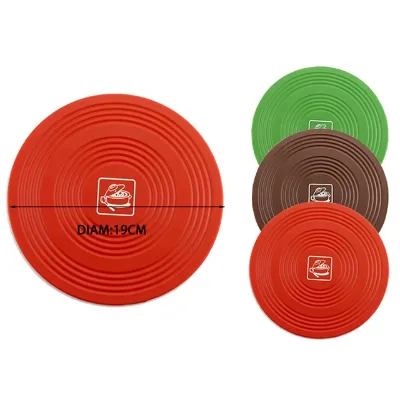 Plastic Coaster Table Mats Printed Coasters Minimalist Cute Silicone Custom Glass Cup Silicone Coaster