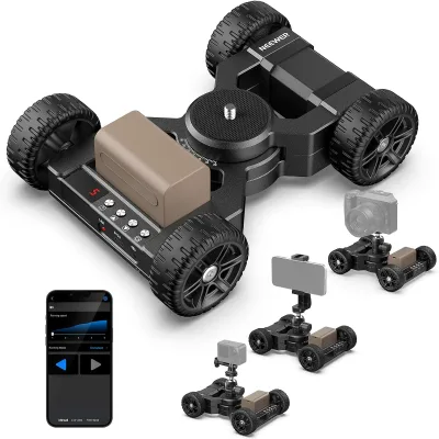 Neewer DL400 Motorized Camera Slider Dolly With App Control Compatible With GoPro iPhone Android Smartphone Camera Camcorder