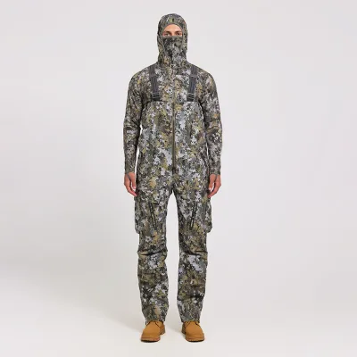 Custom Premium Quality Incinerator Aerolite Bib Winter Hunting Camouflage Overalls Insulution Hunting Windproof Breathable