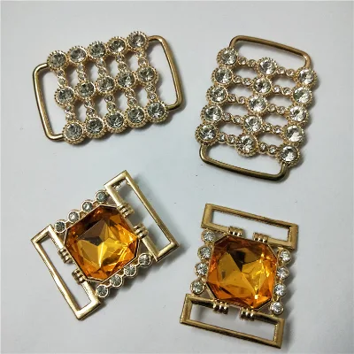 NEW Fashion Style Droop Crystal Rhinestone Bikini Connectors/Buckle Chain for Swimwear Garment Decoration