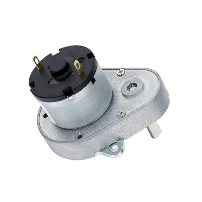2025 DC Reduction Brushed Motor Pear Shape High Torque Low Speed Gearbox Motor for Fan Electric Bicycle and Robot