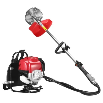 Walk Push Gasoline Lawn Mower for Sale 2 Stroke Garden Agricultural Tools Gas Lawn Mower