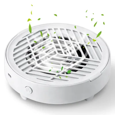 Mini Plastic Portable Low-Noise Nail Dust Collector 6W Japanese-Style Desktop Gel-Removal Vacuum