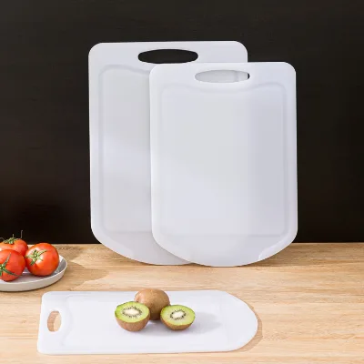 Multifunction Non Slip Plastic Chopping Mat Rectangle Cutting Board Cutting Board With Handle