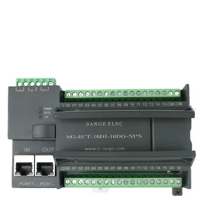EtherCAT Integrated Remote IO Module with 16 Channels and 32 Channels of Digital Relay Output PLC
