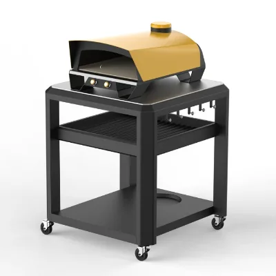 Grey BBQ Grill Cleaning Brick Pumice Stone Brick Barbecue Wood Pellet Two in One 12 Inch Bigger Size Gas Pizza Oven 676-23