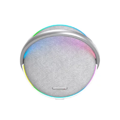 X16-UFO Portable for Battery Speaker Plastic RGB LED Lighting Deep Bass Diaphragm Triple EQ Modes Three-Way Audio HiFi