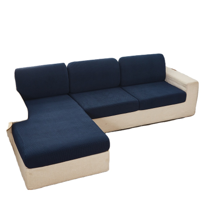 Velvet Elastic Sofa Seat Cover for Sofa Seat Stretchable Sofa Cover
