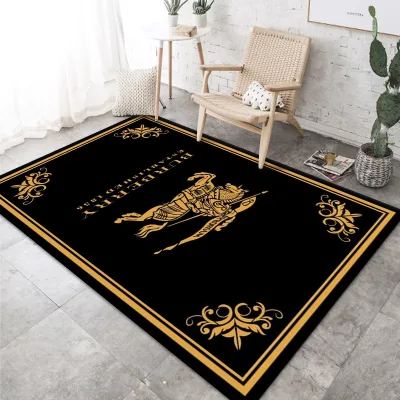 Soft and durable multicolored printed carpets, used for living rooms, bedrooms, and indoor home decor