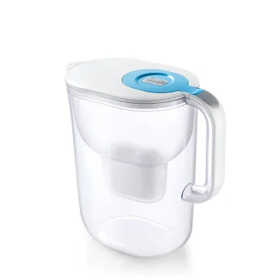 The Alkaline Water Pitcher - 3.5 Liters, Free Filter Included, Multi Stage Filtration System to Purify and Increase PH Levels