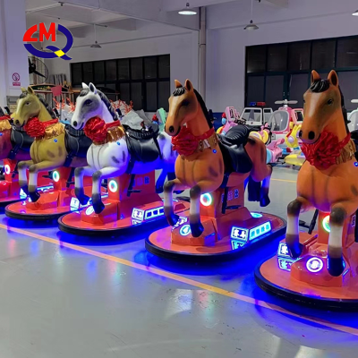Children Electric Horse Rocking Horse Walking Horse Electric Animal Ride for Kids and Adult