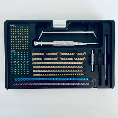 MINI Veterinary Implants Titanium Reconstruction Locking Compression Bone ALP Plate Surgical Instrument Orthopedic