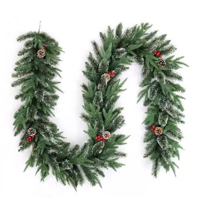 Wholesale Vintage Prelit Vintage Christmas Garland  for Christmas