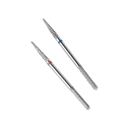 Professional Small Carbide Nail Drill Bit Double Use Cuticle Drill Bit with Custom Logo for Salons