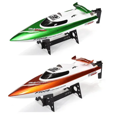 Popular Rc Hobby! FT009 Rc Boat with Water Cooling System 2.4GHz 4CH Rc High Speed Racing Boats for Sale