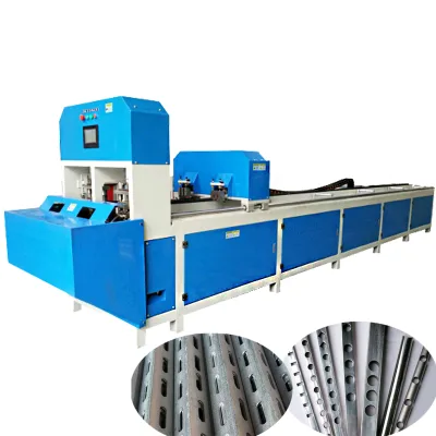 CNC Automatic Hydraulic Square Tubes Metal Punching Round Hole Punching Machine for Connectors and Brackets