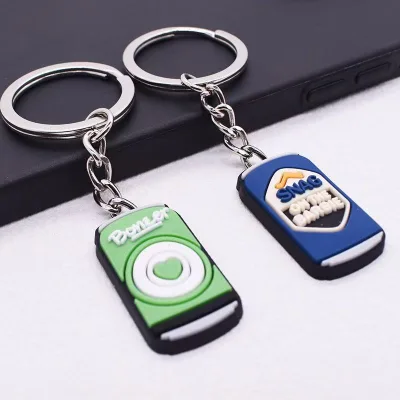 2026 Summer Seasonal Can Creative Shape Rubber Soft Elastic Shoe Buckle Charm Keychain Decorative Accessory
