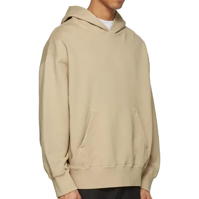 Custom Gym Sweatshirt Sports Hoodie Plain BLACK OVERSIZED HOODIE